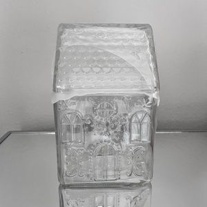 Target Glass Gingerbread House